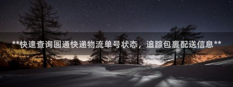 28圈注册官网：**快速查询圆通快递