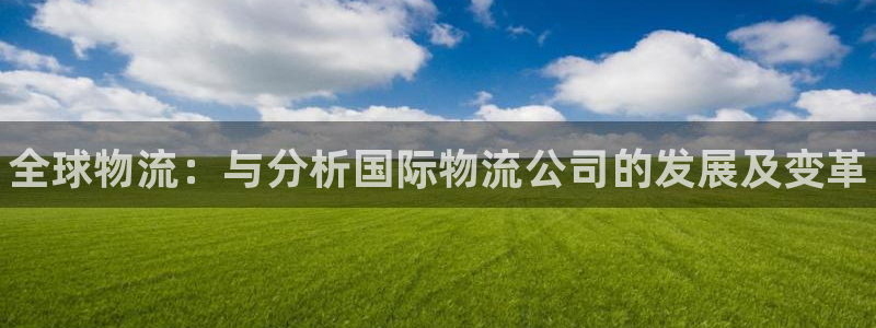 28圈入口问一问:全球物流:与分析国